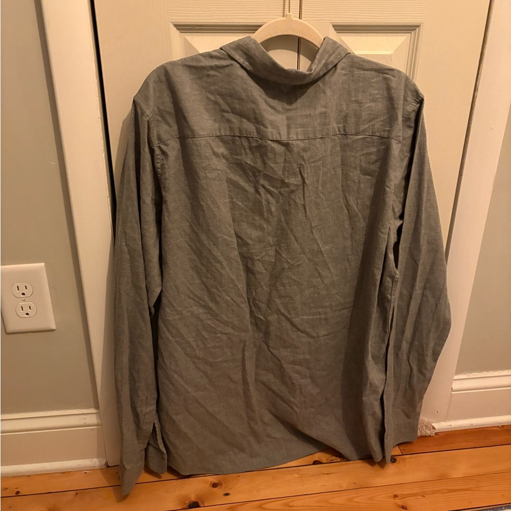 Patagonia Men's Long-Sleeved Vjosa River Pima Cotton Shirt - Picture 3 of 9